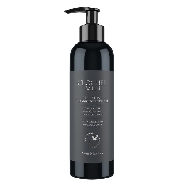 Clochee Men odświeżający żel do mycia ciała dla mężczyzn 250ml