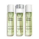 Chanel Chance Eau Fraiche zestaw woda toaletowa wkład 3x20ml