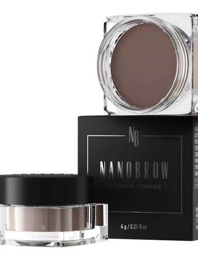 Nanobrow Eyebrow Pomade pomada do brwi Dark Brown 6g