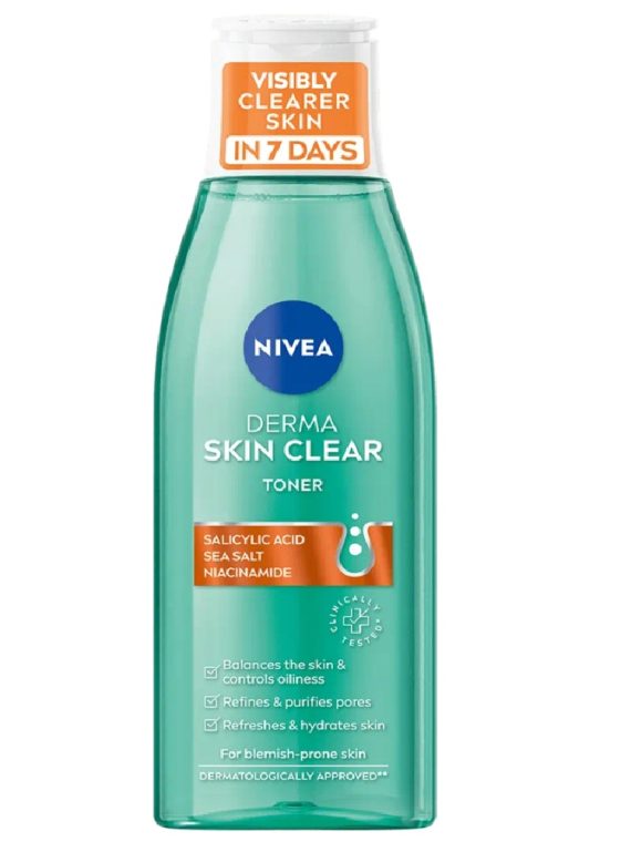 Nivea Derma Skin Clear tonik normalizujący 200ml