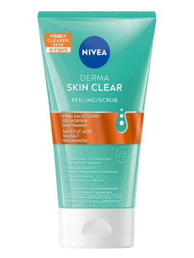 Nivea Derma Skin Clear peeling przeciw niedoskonałościom 150ml