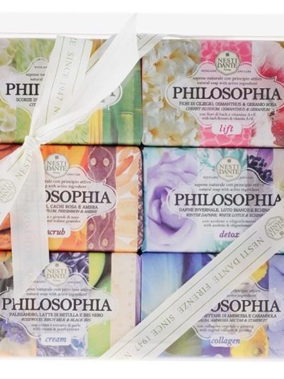 Nesti Dante Philosophia zestaw mydeł toaletowych 6x150g