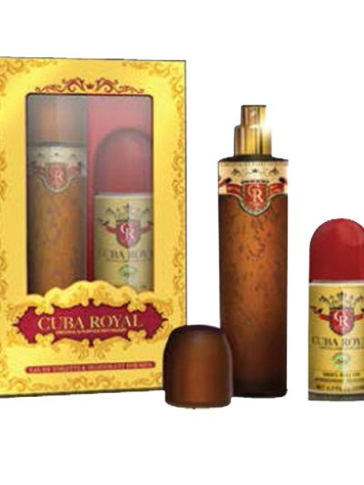 Cuba Original Cuba Royal zestaw woda toaletowa spray 100ml + dezodorant w kulce 50ml