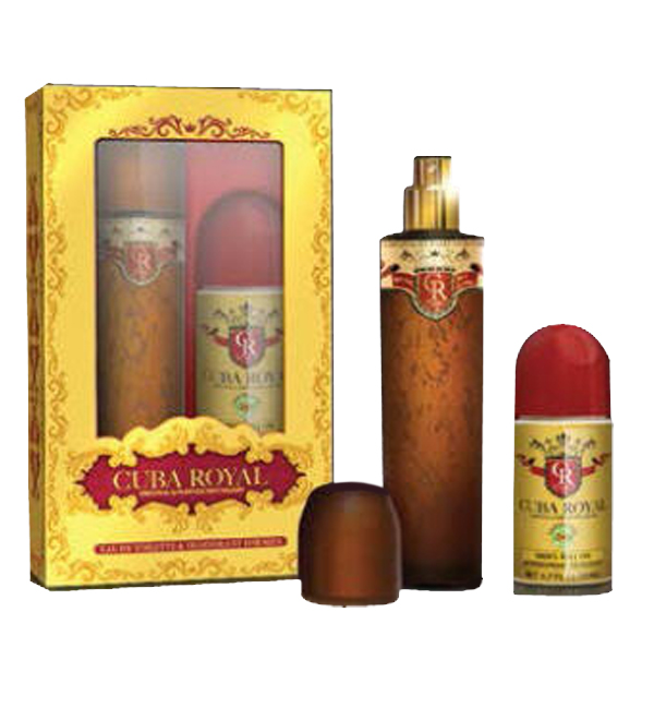 Cuba Original Cuba Royal zestaw woda toaletowa 100ml + dezodorant w kulce 50ml