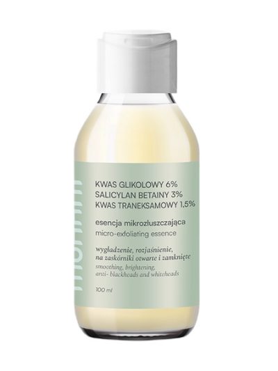 Mohani Derm rozjaśniająca esencja mikrozłuszczająca zwężająca pory 100ml
