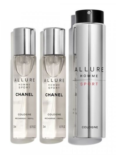Chanel Allure Homme Sport Cologne zestaw woda kolońska + wkład 3x20ml