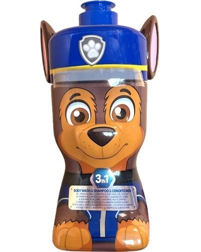 Paw Patrol 3in1 żel pod prysznic szampon i odżywka dla dzieci Chase 400ml
