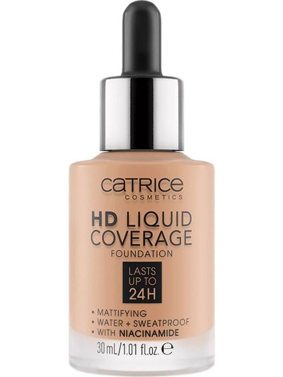 Catrice HD Liquid Coverage Foundation 24H matujący podkład do twarzy 040 Warm Beige 30ml