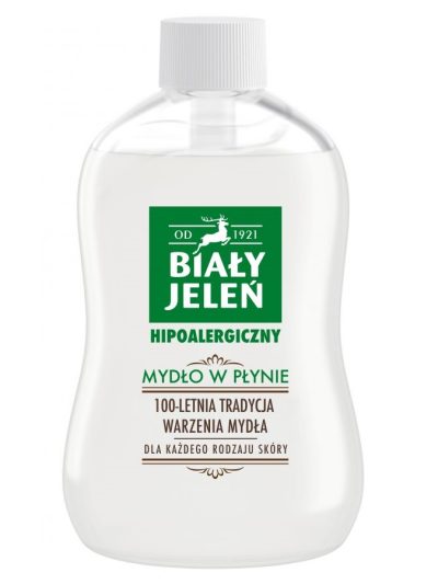 Biały Jeleń Hipoalergiczne mydło w płynie zapas 500ml