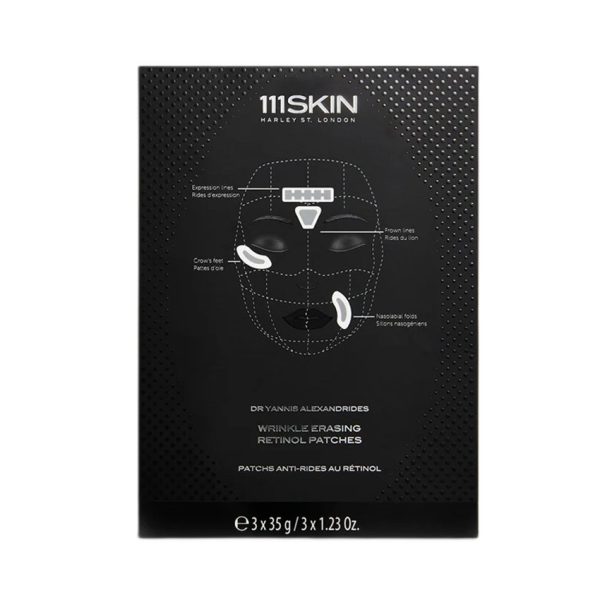 111Skin Wrinkle Erasing Retinol Patches przeciwzmarszczkowe plastry do twarzy 3x35g
