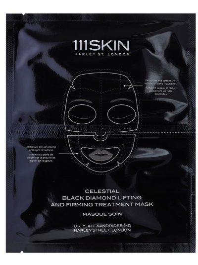111Skin Celestial Black Diamond Lifting And Firming Face Mask liftingująca i ujędrniająca maseczka w płachcie 5x31ml