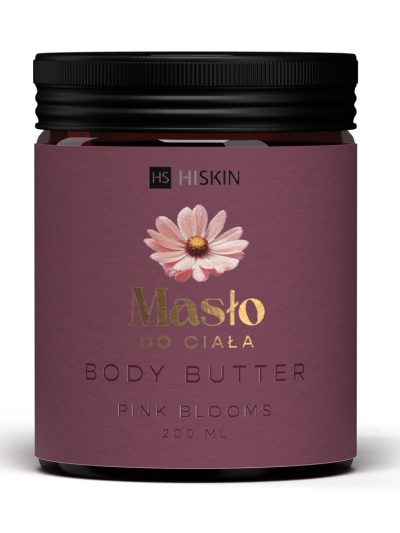 HiSkin Lady Flowers masło do ciała peonia & róża 200ml