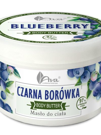 Ava Laboratorium Body Butter masło do ciała Czarna Borówka 250g