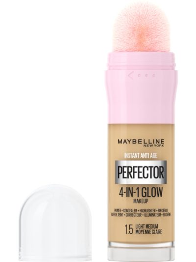 Maybelline Instant Perfector 4in1 Glow rozświetlająca baza 1.5 Light Medium 20ml