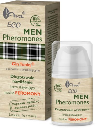 Ava Laboratorium Eco Men Pheromones długotrwałe nawilżenie krem do twarzy 50ml