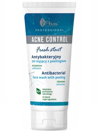 Ava Laboratorium Acne Control Professional antybakteryjny żel myjący z peelingiem 200ml