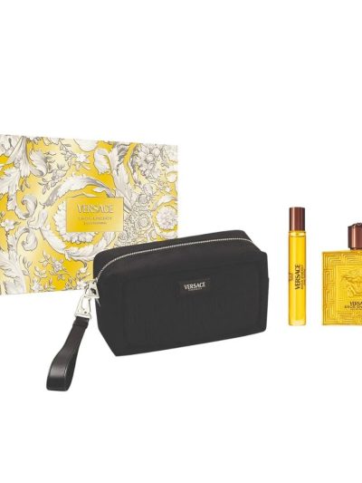 Versace Eros Energy zestaw woda perfumowana 100ml + woda perfumowana 10ml + kosmetyczka