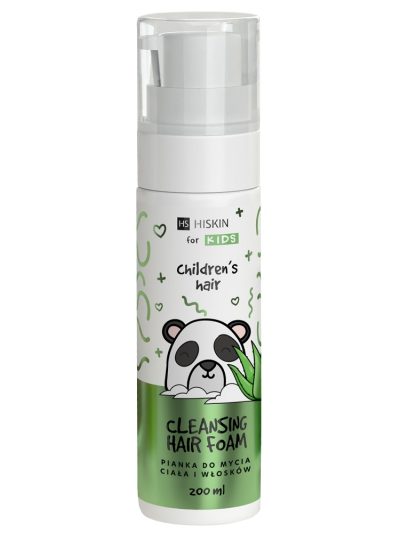 HiSkin Kids pianka do mycia ciała i włosów Aloes 200ml
