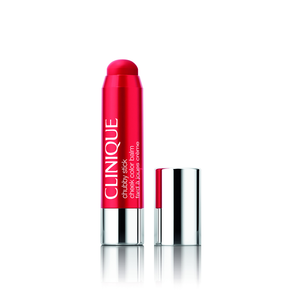 Clinique Clinique Chubby Stick™ Cheek Color Balm kremowy róż w sztyfcie 08 Ramp’D Up Rouge 6g