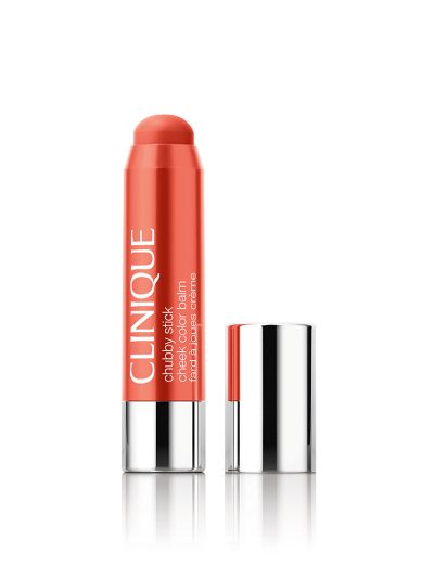 Clinique Chubby Stick™ Cheek Color Balm kremowy róż w sztyfcie 05 Plenty O’ Papaya 6g