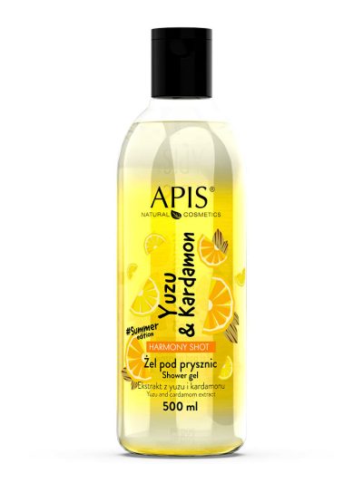APIS Harmony Shot żel pod prysznic Yuzu & Kardamon 500ml