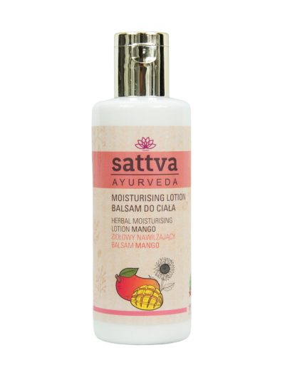 Sattva Herbal Moisturising Lotion nawilżający balsam do ciała Mango 210ml