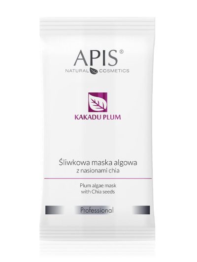 APIS Kakadu Plum śliwkowa maska algowa z nasionami chia 20g