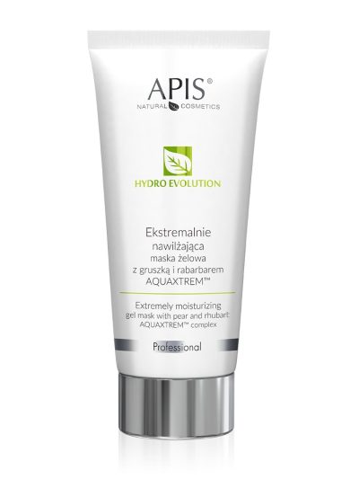 APIS Hydro Evolution ekstremalnie nawilżająca maska żelowa z gruszką i rabarbarem AQUAXTREM™ 200ml