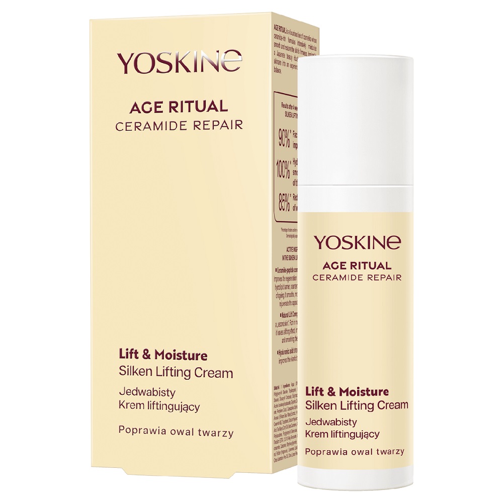 Yoskine Yoskine Age Ritual jedwabisty krem liftingujący do twarzy 50ml — Inhaltsstoffe und Bewertung