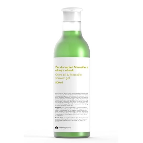 Botanicapharma Żel do kąpieli Marseille z oliwą z oliwek 500ml