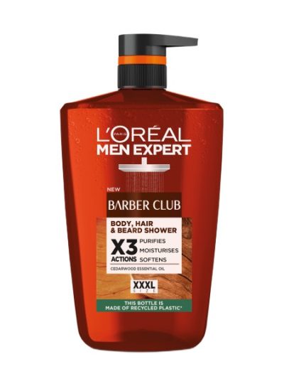 L'Oreal Paris Men Expert Barber Club 3w1 żel do mycia ciała włosów i brody 1000ml