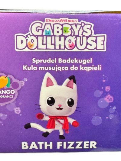 Gabby's Dollhouse Kula musująca do kąpieli Mango 165g