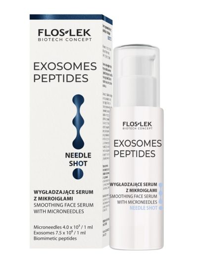 Floslek Exosomes Peptides wygładzające serum do twarzy z mikroigłami 30ml