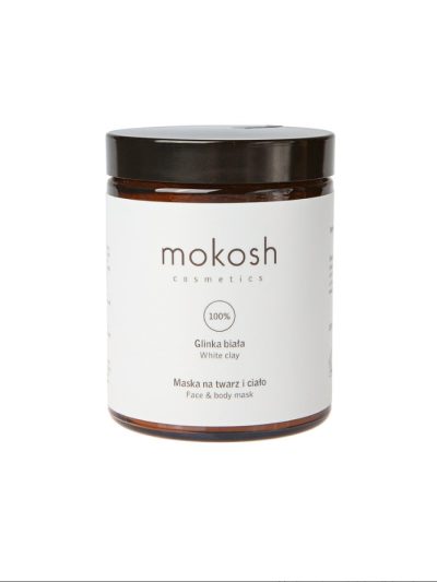 Mokosh Face & Body Mask White Clay maska na twarz i ciało Glinka Biała 180ml