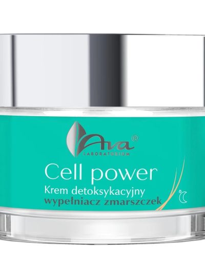 Ava Laboratorium Cell Power krem detoksykacyjny na noc wypełniający zmarszczki 50ml