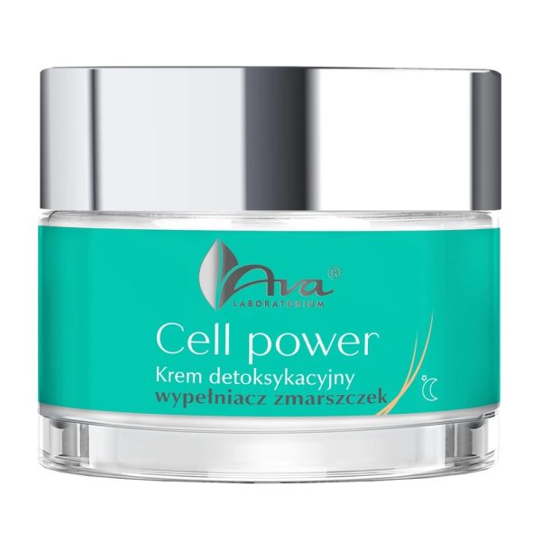 Ava Laboratorium Cell Power krem detoksykacyjny na noc wypełniający zmarszczki 50ml