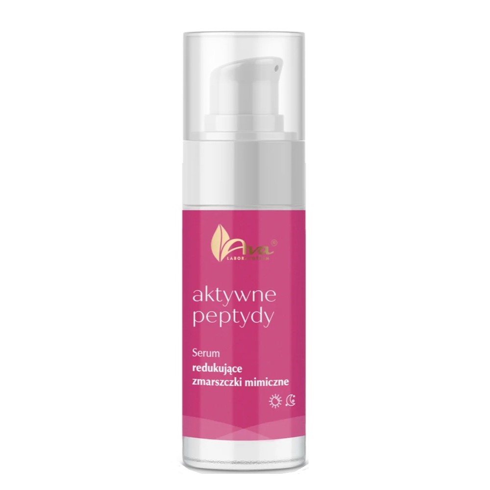 Ava Laboratorium Ava Laboratorium Aktywne Peptydy serum redukujące zmarszczki mimiczne 30ml — Składniki i ocena