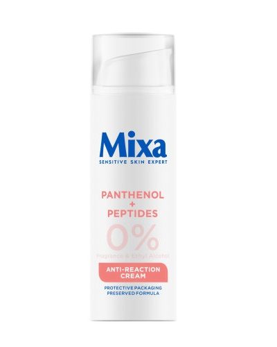 MIXA Anti Reaction nawilżająco-regenerujący krem przeciw zaczerwienieniom dla skóry reaktywnej 50ml