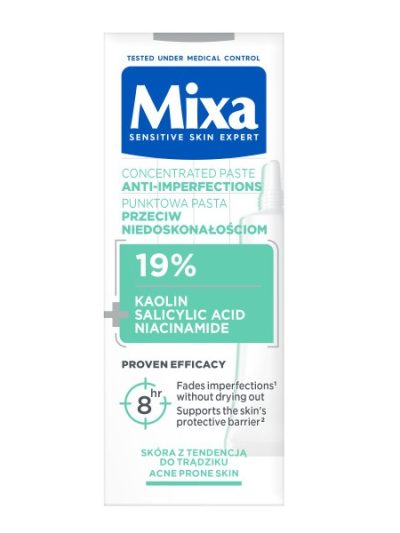 MIXA Skoncentrowana punktowa pasta przeciw niedoskonałościom 15ml