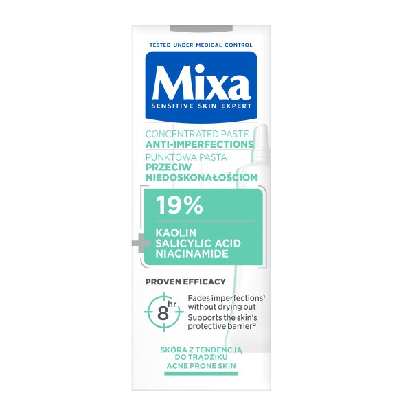 MIXA Skoncentrowana punktowa pasta przeciw niedoskonałościom 15ml