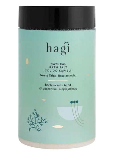 Hagi Naturalna sól do kąpieli Boso po Mchu 480g