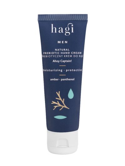 Hagi Prebiotyczny krem do rąk nawilżająco-ochronny Ahoj Kapitanie 50ml