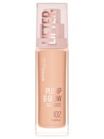 Maybelline Lifter Plump & Glow podkład rozświetlający 102 30ml