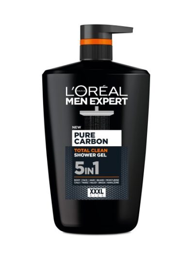 L'Oreal Paris Men Expert Pure Carbon Total Clean żel pod prysznic 5w1 1000ml