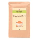 Sattva Multani Mitti glinka kosmetyczna do twarzy 100g