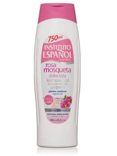 Instituto Espanol Rosa Mosqueta kremowy żel pod prysznic Dzika Róża 750ml