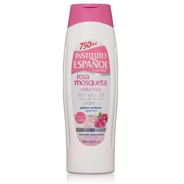 Instituto Espanol Rosa Mosqueta kremowy żel pod prysznic Dzika Róża 750ml