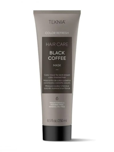 Lakme Teknia Black Coffee Mask Refresh maska koloryzująca do włosów w odcieniu ciemnego brązu 250ml