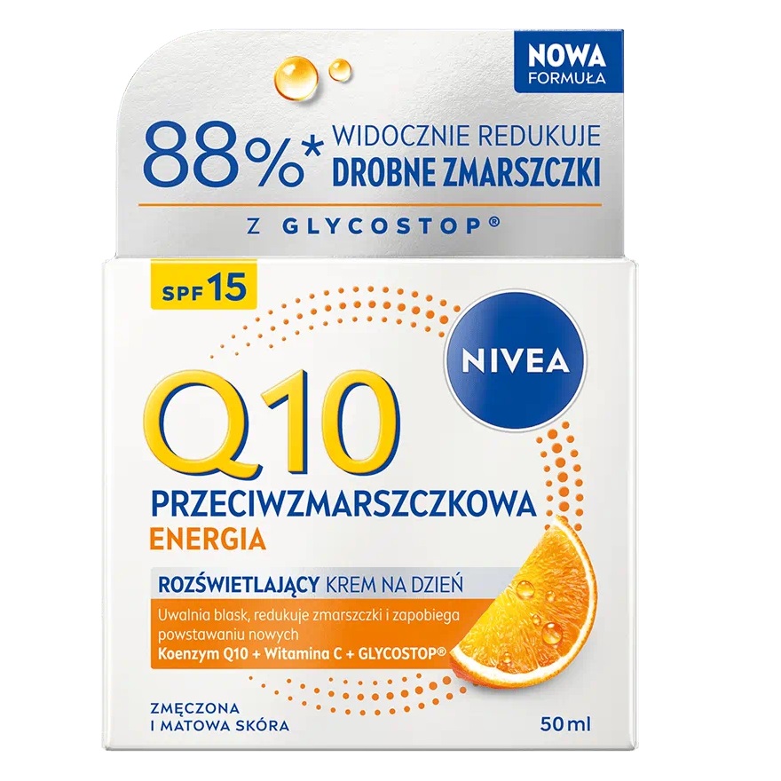 Nivea Nivea Q10 Anti-Falten Energia aufhellend Tagescreme SPF15 50ml — Inhaltsstoffe und Bewertung