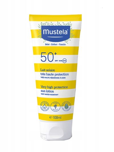 Mustela SPF50 Mineral Sunscreen Lotion przeciwsłoneczne mleczko do skóry wrażliwej 100ml